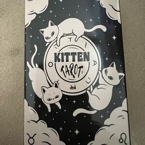Kitten Tarot Card Deck - Black and White